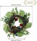 Patriotic Hydrangeas Wreaths for Front Door with Lights,Red White Blue Summer Artificial Floral Memorial Day Wreath with Eucalyptus Leaves Butterfly for 4th of July 18''